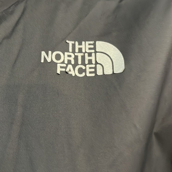 The North Face Boys Black/Gray Jacket Hoodie Warm Storm Full Zipper Size XL - Picture 3 of 11